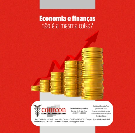 Economia e finanças não é a mesma coisa?
