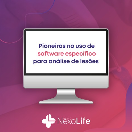Pioneiros no uso de software específico para análise de lesões