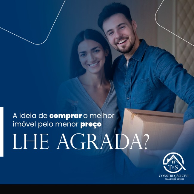 A ideia de comprar o melhor imóvel pelo menor preço lhe agrada?