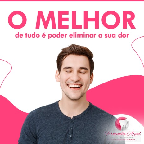 O melhor de tudo é poder eliminar a sua dor
