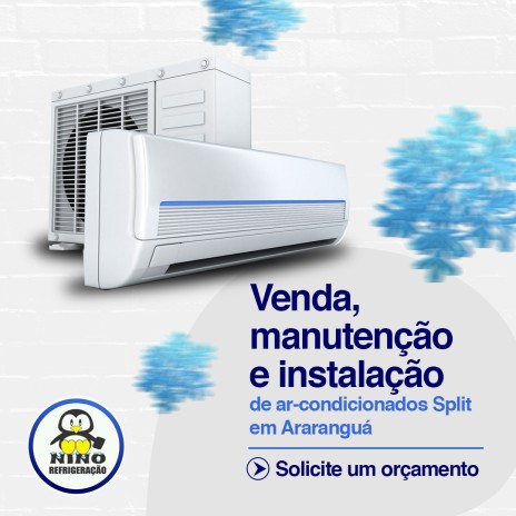 Compra e instalação de ar-condicionado em Araranguá
