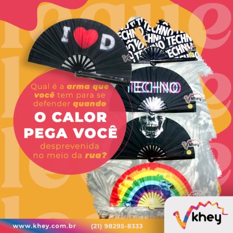 Qual é a arma que você tem para se defender quando o calor pega você desprevenida no meio da rua?