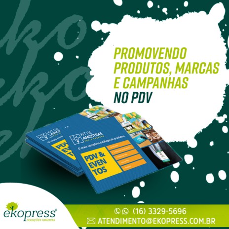 Promovendo produtos, marcas e campanhas no PDV