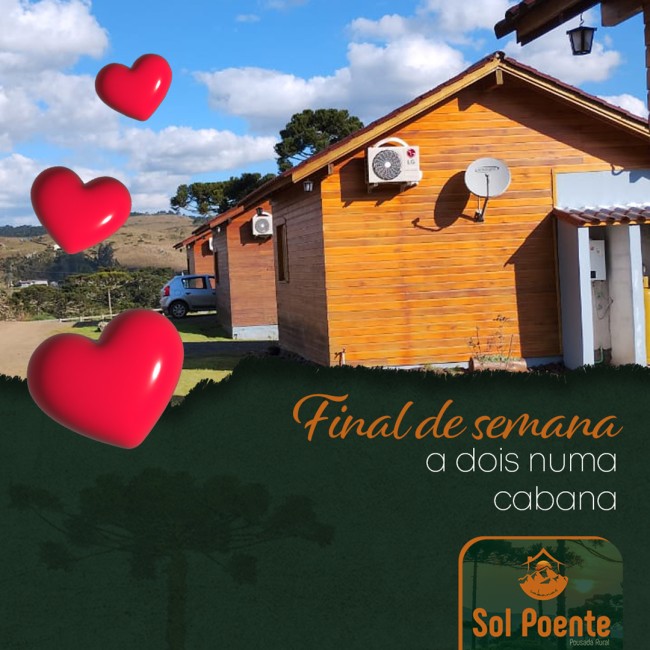 Final de semana a dois numa cabana