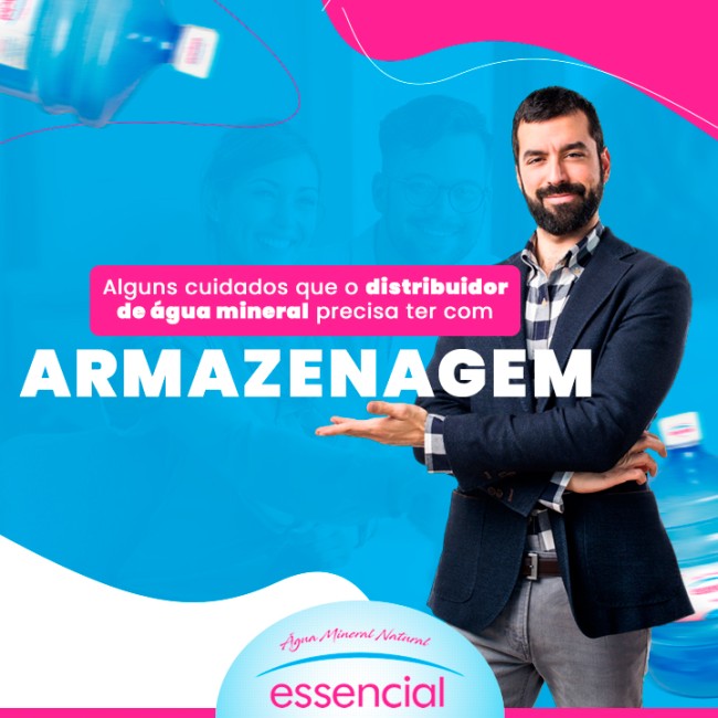 Alguns cuidados que o distribuidor de água mineral precisa ter com armazenagem