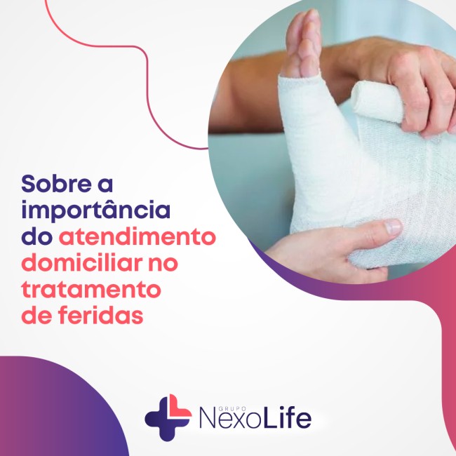 Sobre a importância do atendimento domiciliar no tratamento de feridas