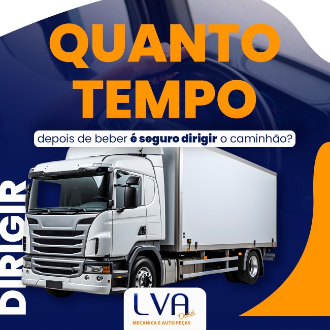 Quanto tempo depois de beber é seguro dirigir o caminhão?