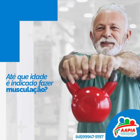 Até que idade é indicado fazer musculação?