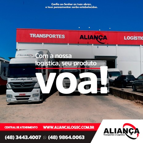 Com a nossa logística, seu produto voa!