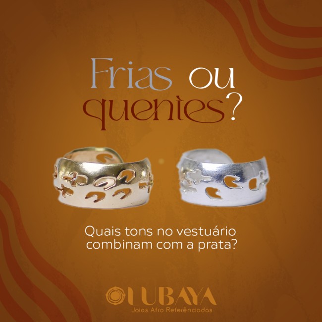 Frias ou quentes? Quais tons no vestuário combinam com a prata?