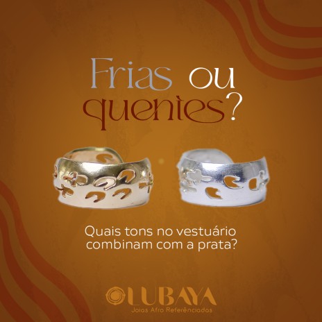 Frias ou quentes? Quais tons no vestuário combinam com a prata?