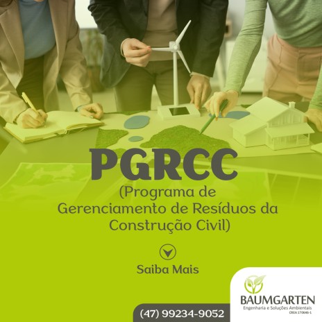 PGRCC (Programa de Gerenciamento de Resíduos da Construção Civil)