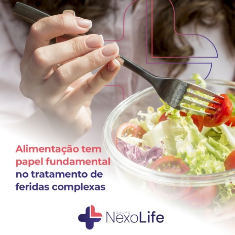 Alimentação tem papel fundamental no tratamento de feridas complexas