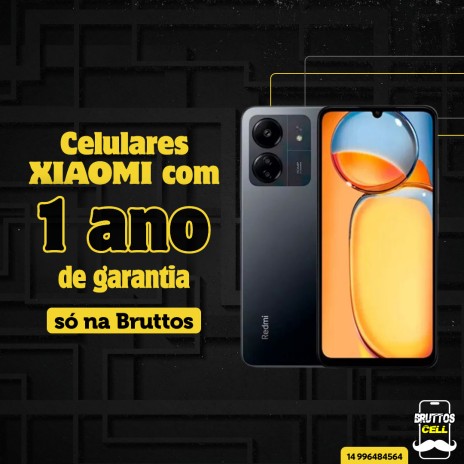 Celulares Xiaomi com 1 ano de garantia só na Bruttos