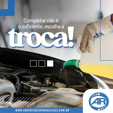 Completar não é o suficiente, escolha a troca!