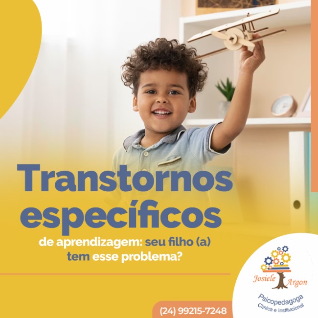 Transtornos específicos de aprendizagem: seu filho (a) tem esse problema?