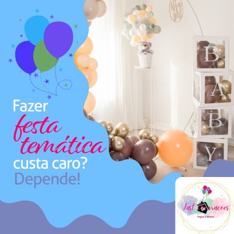 Fazer festa temática custa caro? Depende!
