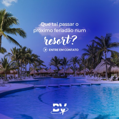 Que tal passar o próximo feriadão num resort?