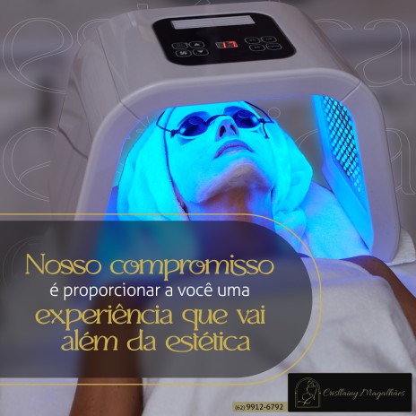 Nosso compromisso é proporcionar a você uma experiência que vai além da estética