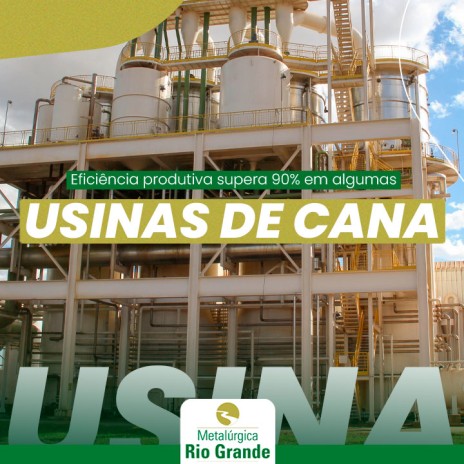 Eficiência produtiva supera 90% em algumas usinas de cana