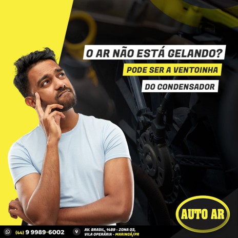 O ar não está gelando? Pode ser a ventoinha do condensador