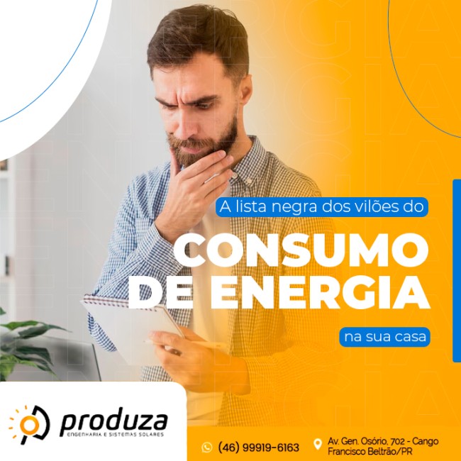 A lista negra dos vilões do consumo de energia na sua casa