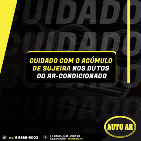 Cuidado com o acúmulo de sujeira nos dutos do ar-condicionado