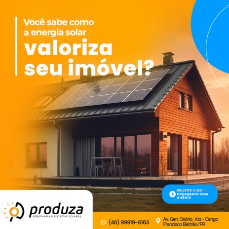 Você sabe como a energia solar valoriza seu imóvel?