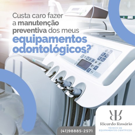 Custa caro fazer a manutenção preventiva dos meus equipamentos odontológicos?