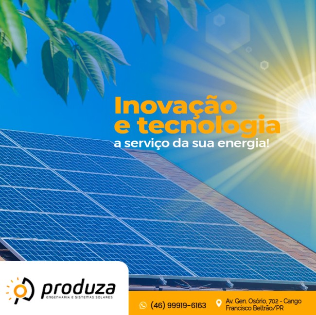 Inovação e tecnologia a serviço da sua energia!