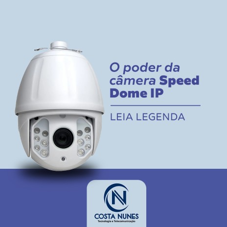 O poder da câmera Speed Dome IP