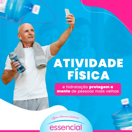Atividade física e hidratação protegem a mente de pessoas mais velhas