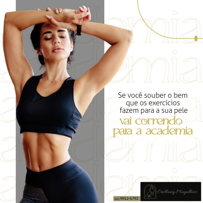 Se você souber o bem que os exercícios fazem para a sua pele, vai correndo para a academia