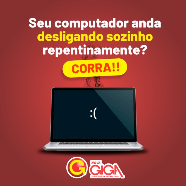 Seu computador anda desligando sozinho repentinamente? Corra!
