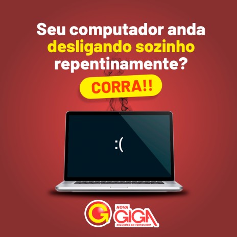 Seu computador anda desligando sozinho repentinamente? Corra!