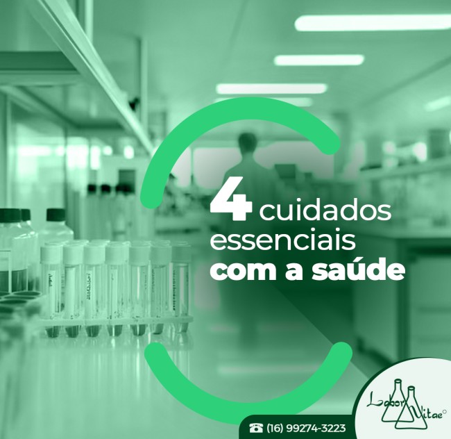 4 cuidados essenciais com a saúde