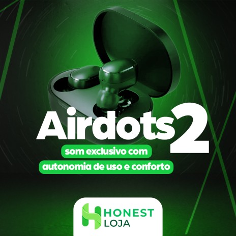 Airdots 2: som exclusivo com autonomia de uso e conforto