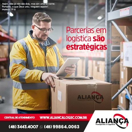 Parcerias em logística são estratégicas