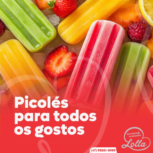 Picolés para todos os gostos
