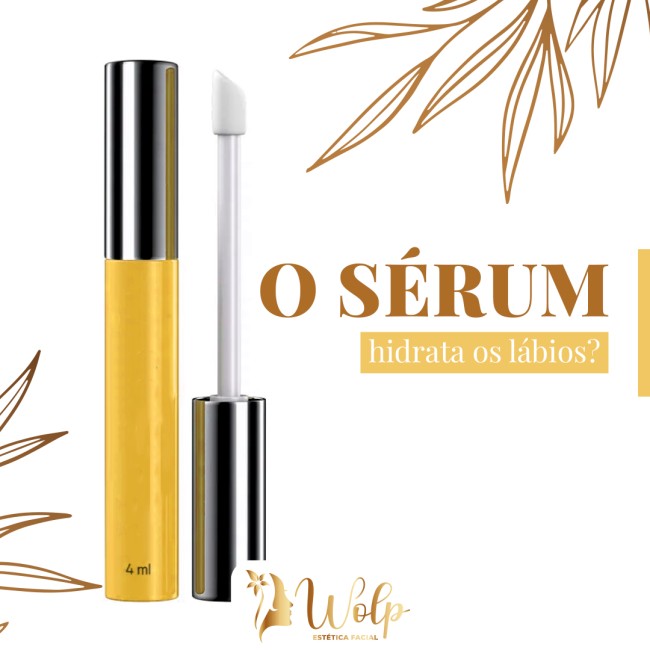 O sérum hidrata os lábios?
