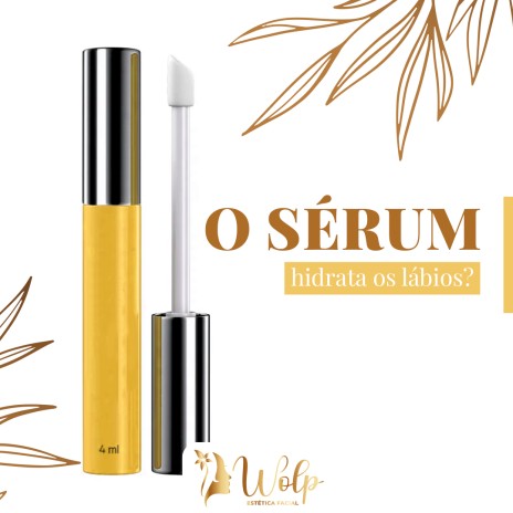 O sérum hidrata os lábios?