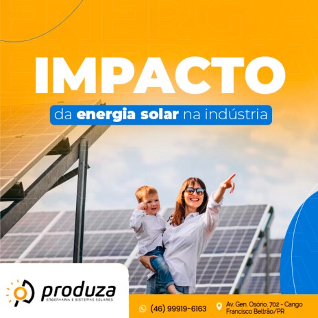 Impacto da energia solar na indústria