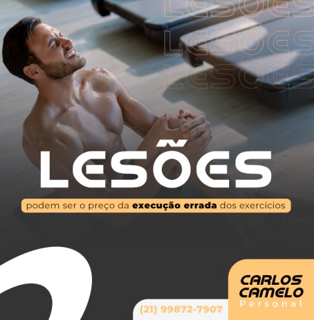 Lesões podem ser o preço da execução errada dos exercícios