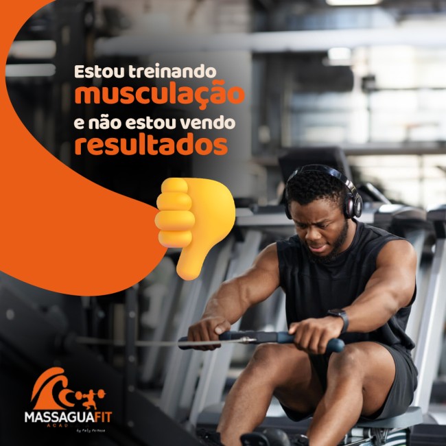 Estou treinando musculação e não estou vendo resultados