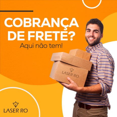 Cobrança de frete? Aqui não tem