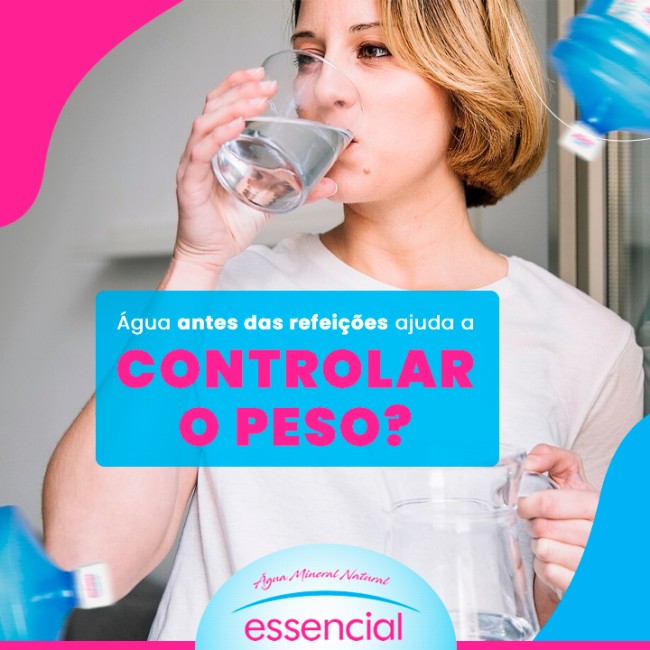 Água antes das refeições ajuda a controlar o peso?