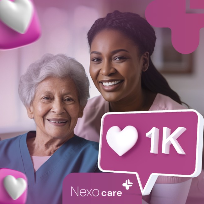 Agradecimento pelo 1k de seguidores