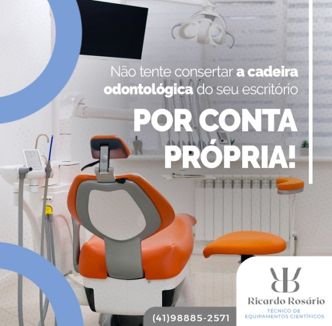 Não tente consertar a cadeira odontológica do seu escritório por conta própria!