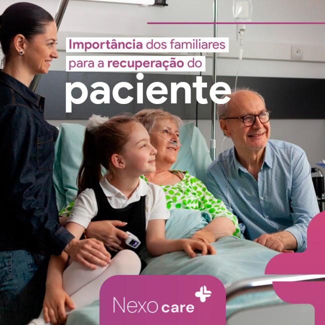 Importância dos familiares para a recuperação do paciente