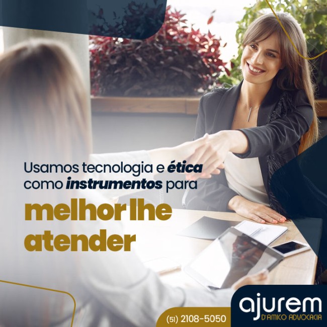 Usamos tecnologia e ética como instrumentos para melhor lhe atender